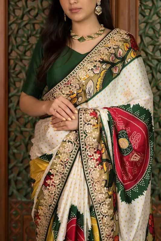 Designer party wear saree